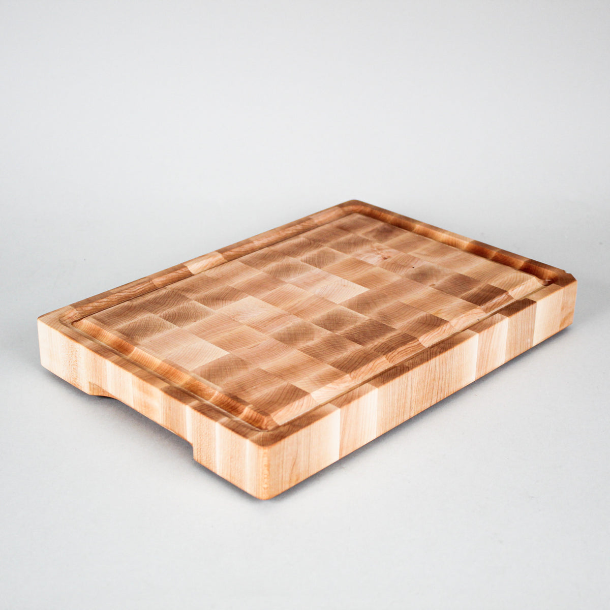 Maple End Grain Cutting Board with Juice Groove 9.38 x 13.38 x 1.5