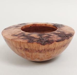 Madrone Burl with Bark Undercut Rim