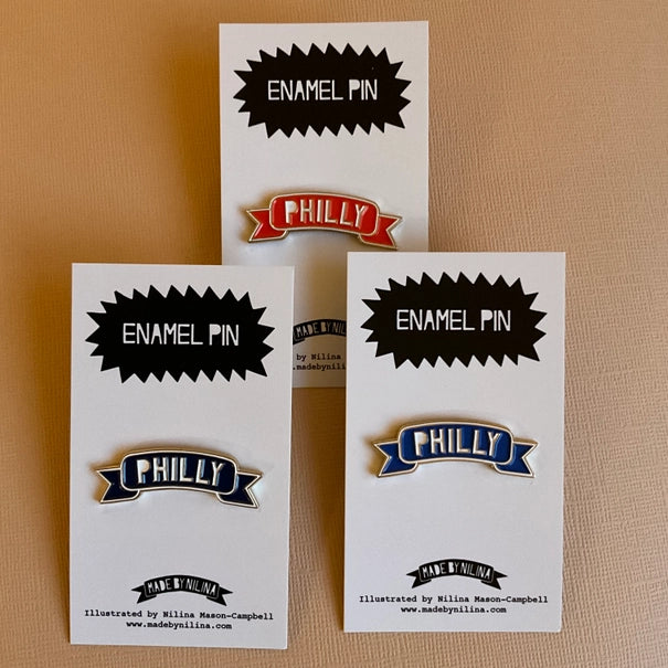 Philly Enamel Pin