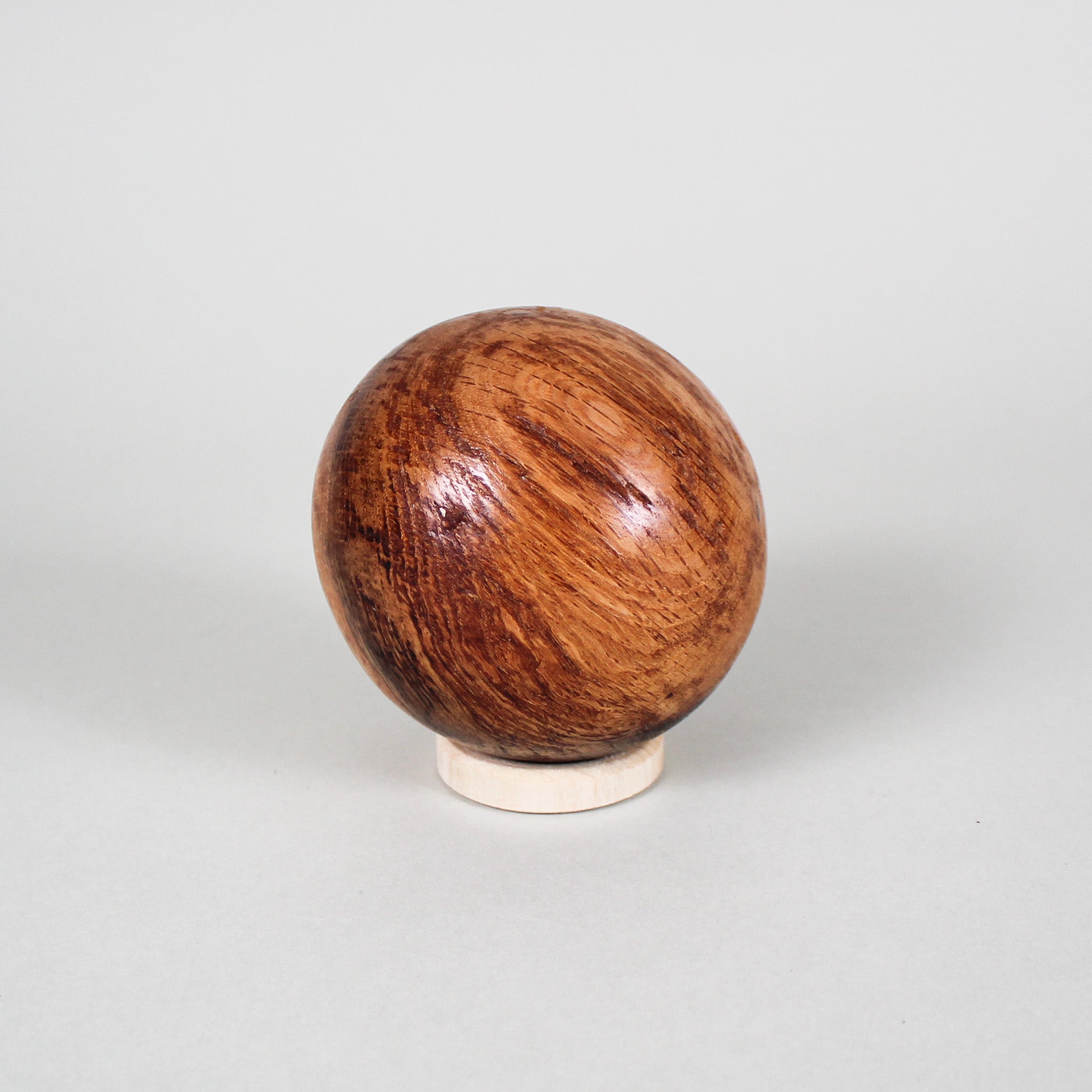 3.5" Oak Sphere