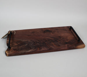 Large Figured Black Walnut Charcuterie Board