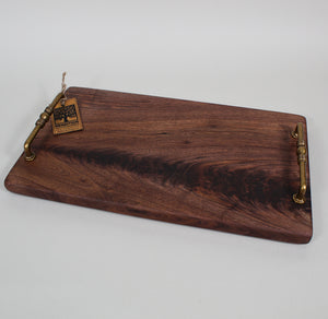 Medium Figured Black Walnut Charcuterie Board