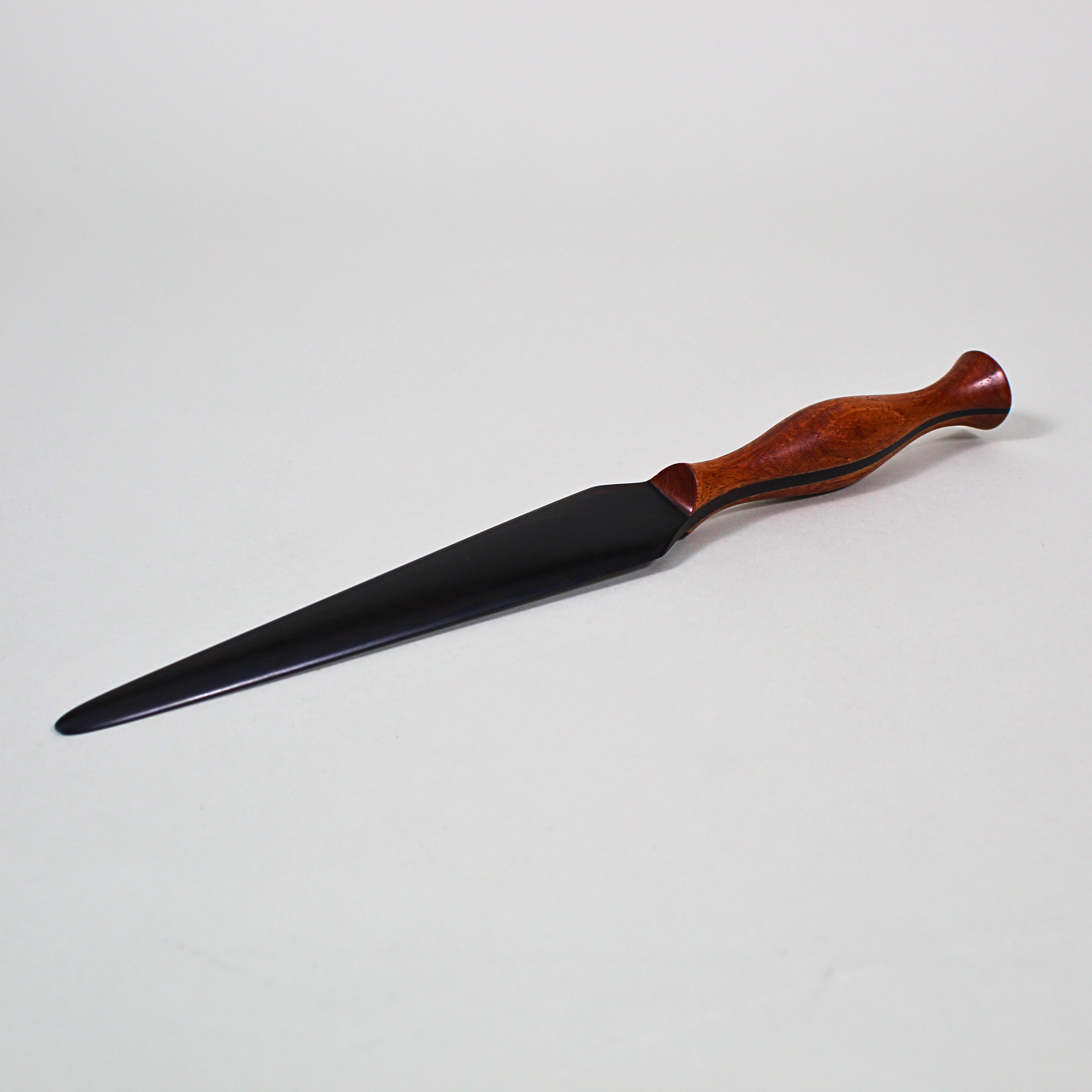 Letter Opener - Ebony Shaft & Narra Handle