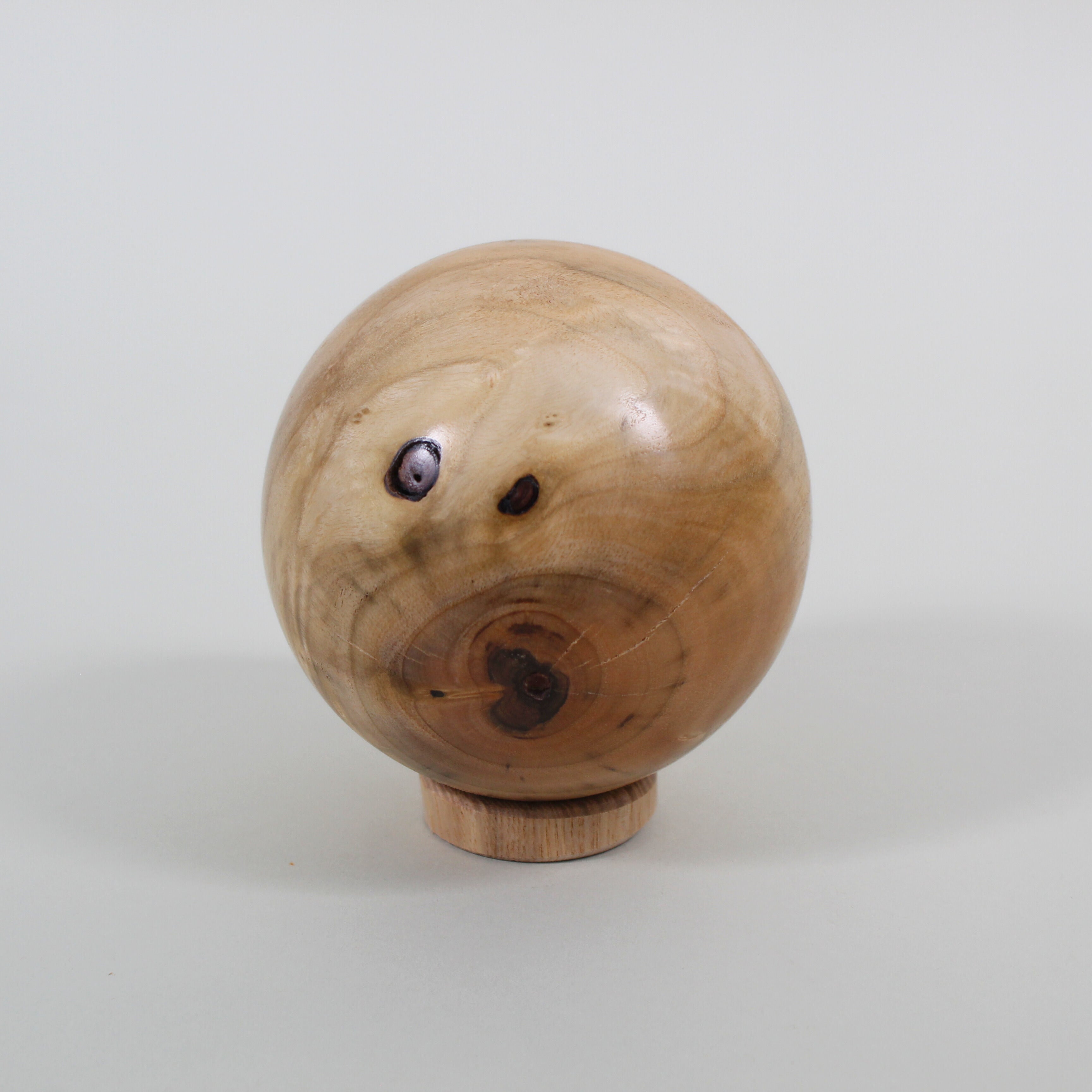 4.5" Black Walnut Sphere