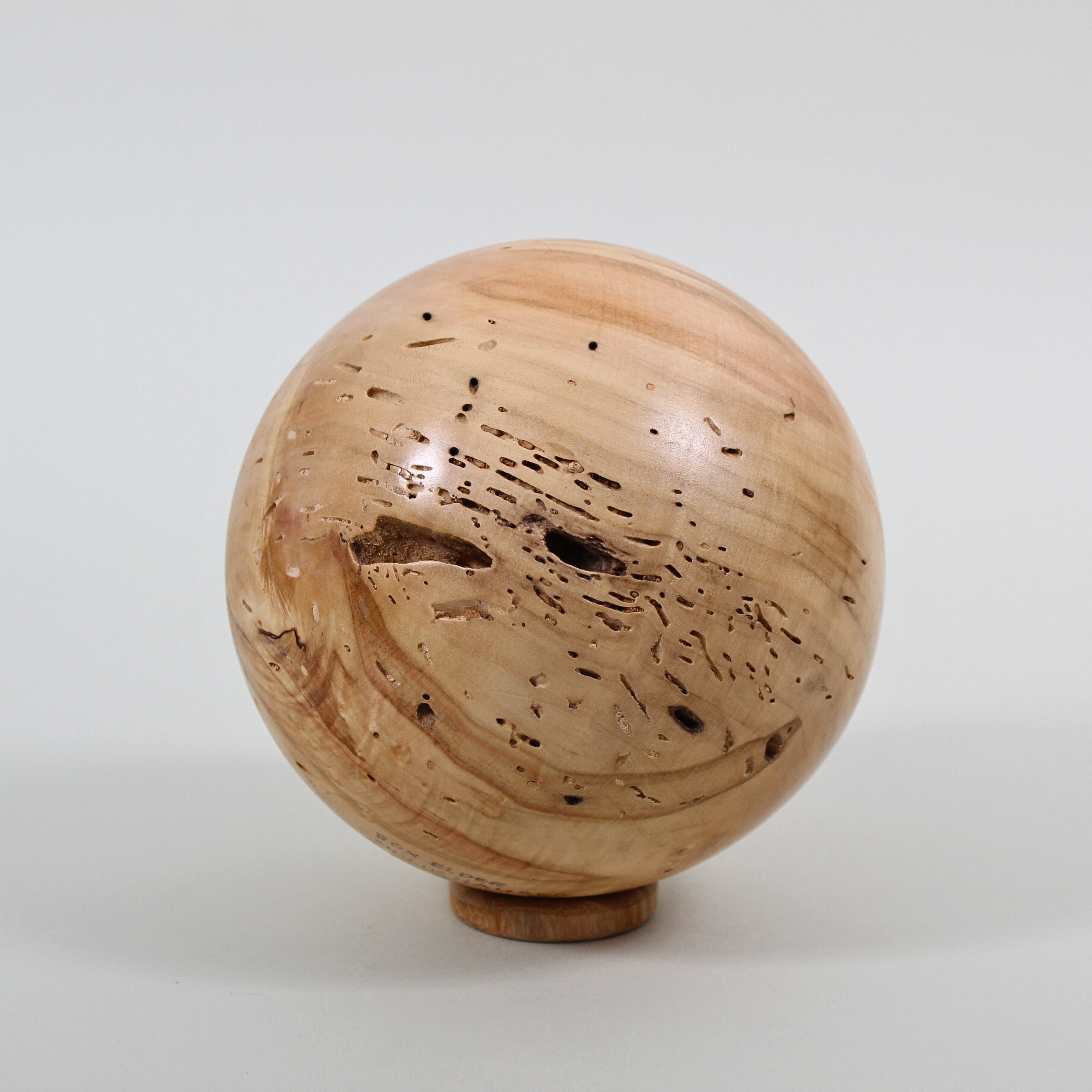 6" Box Elder Sphere