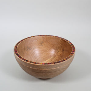 10" Colored Pencil Maple Bowl