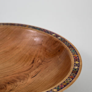 4.25" Colored Pencil Cherry Bowl