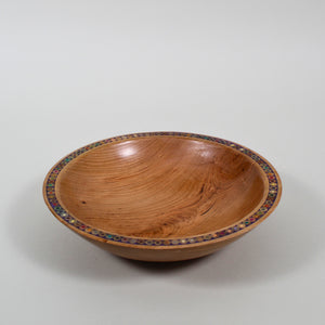 4.25" Colored Pencil Cherry Bowl