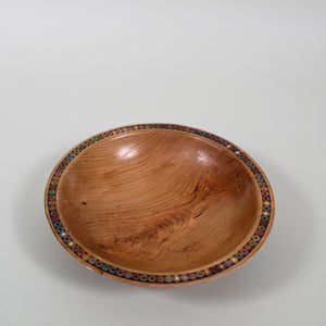 4.25" Colored Pencil Cherry Bowl