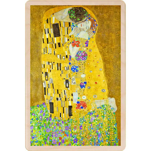 "Klimt the Kiss" Wooden Postcard