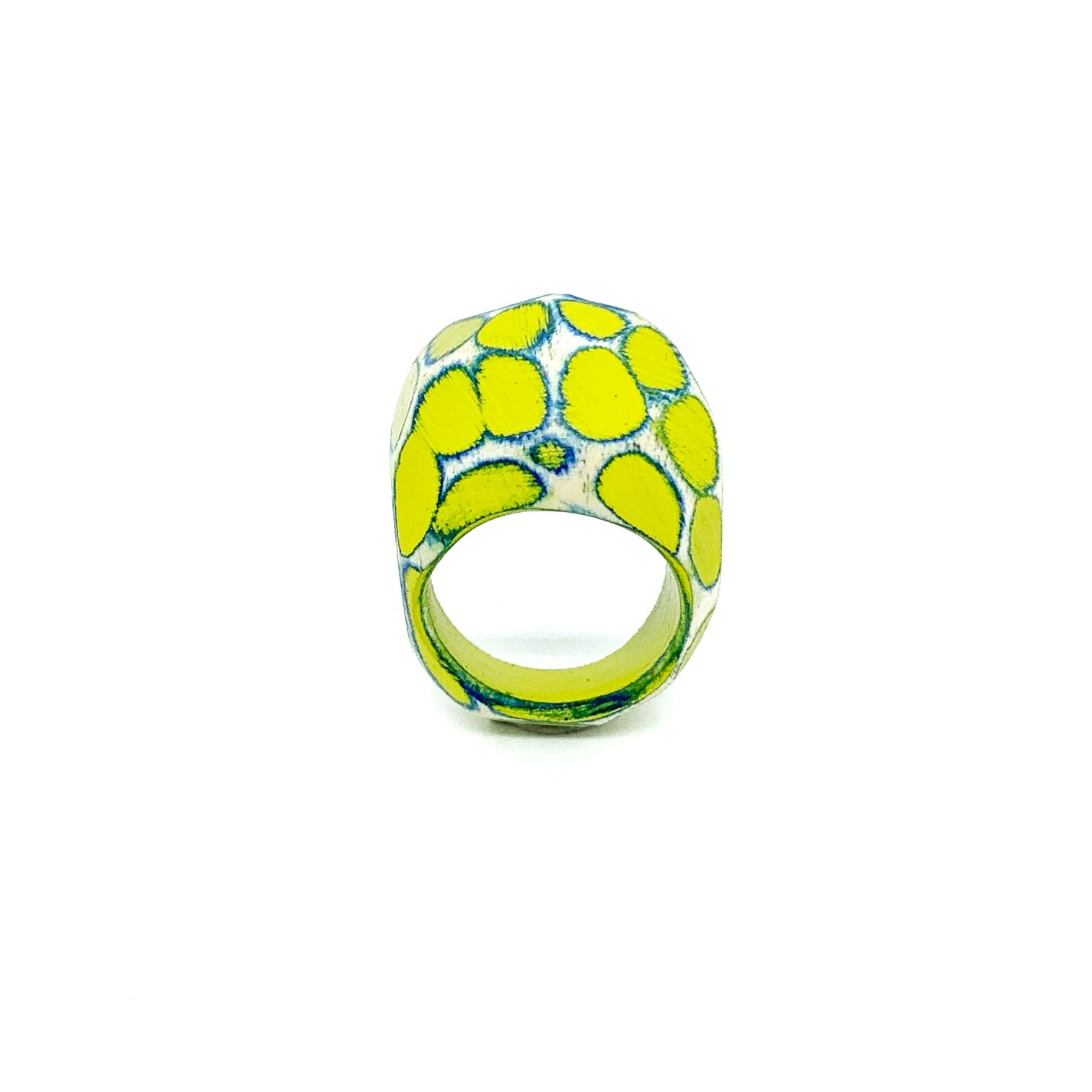 "Multifaceted" Chunky Ring