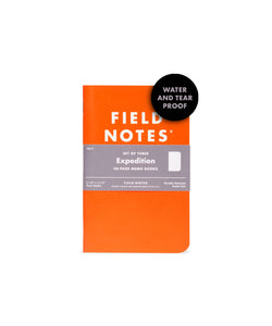 Field Notes Expedition Memo Book 3-Pack