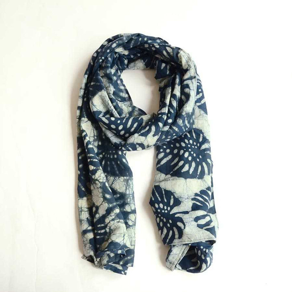 Block Print Large Scarf