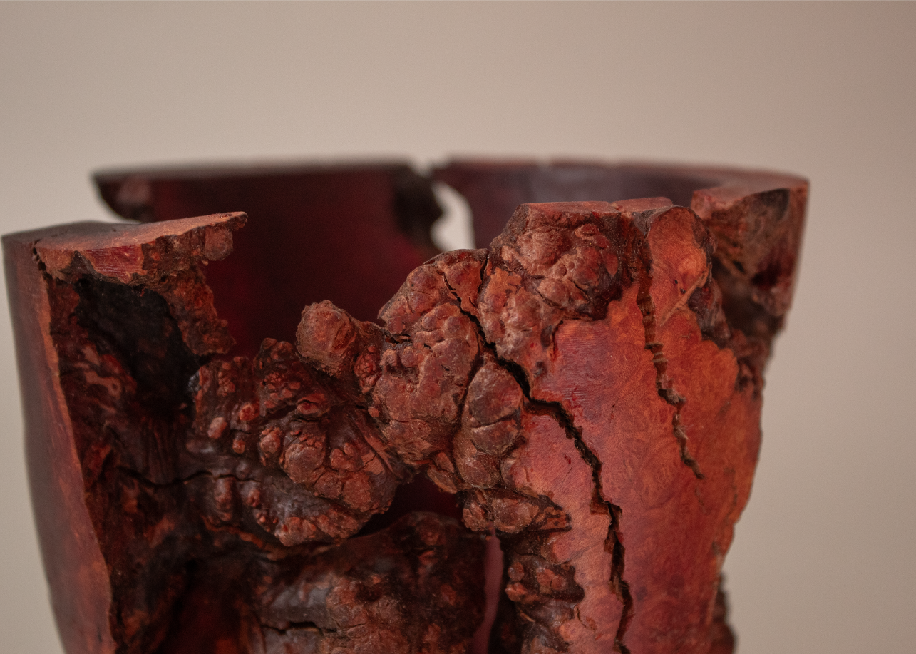 3.5" Manzanita Burl Vessel