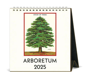 2025 Cavallini Arboretum Desk Calendar