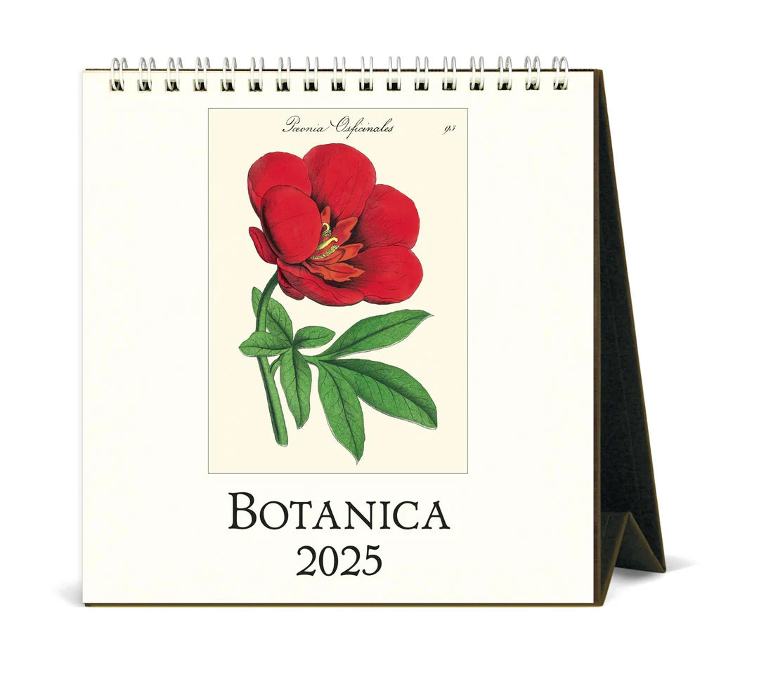 2025 Cavallini Botanica Desk Calendar