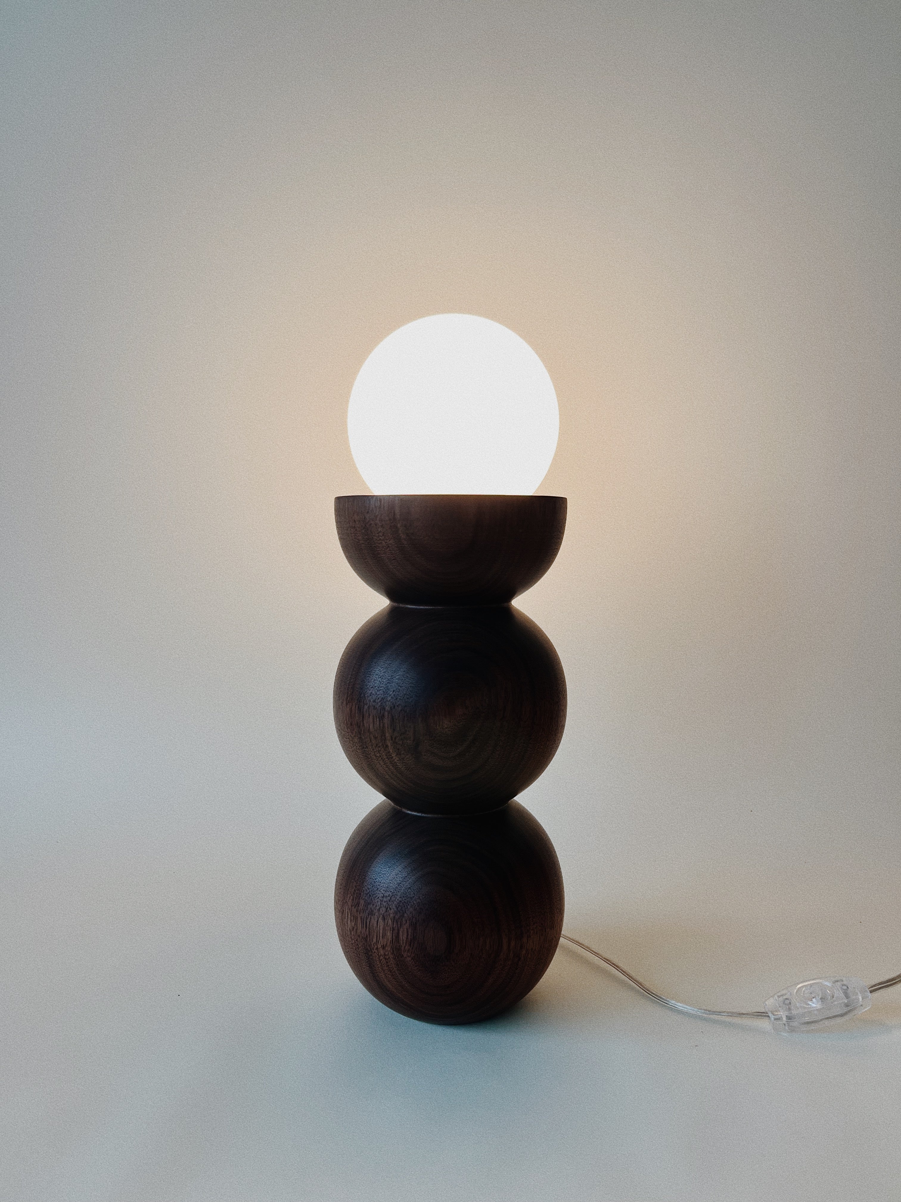 Bulb Lamp - Walnut