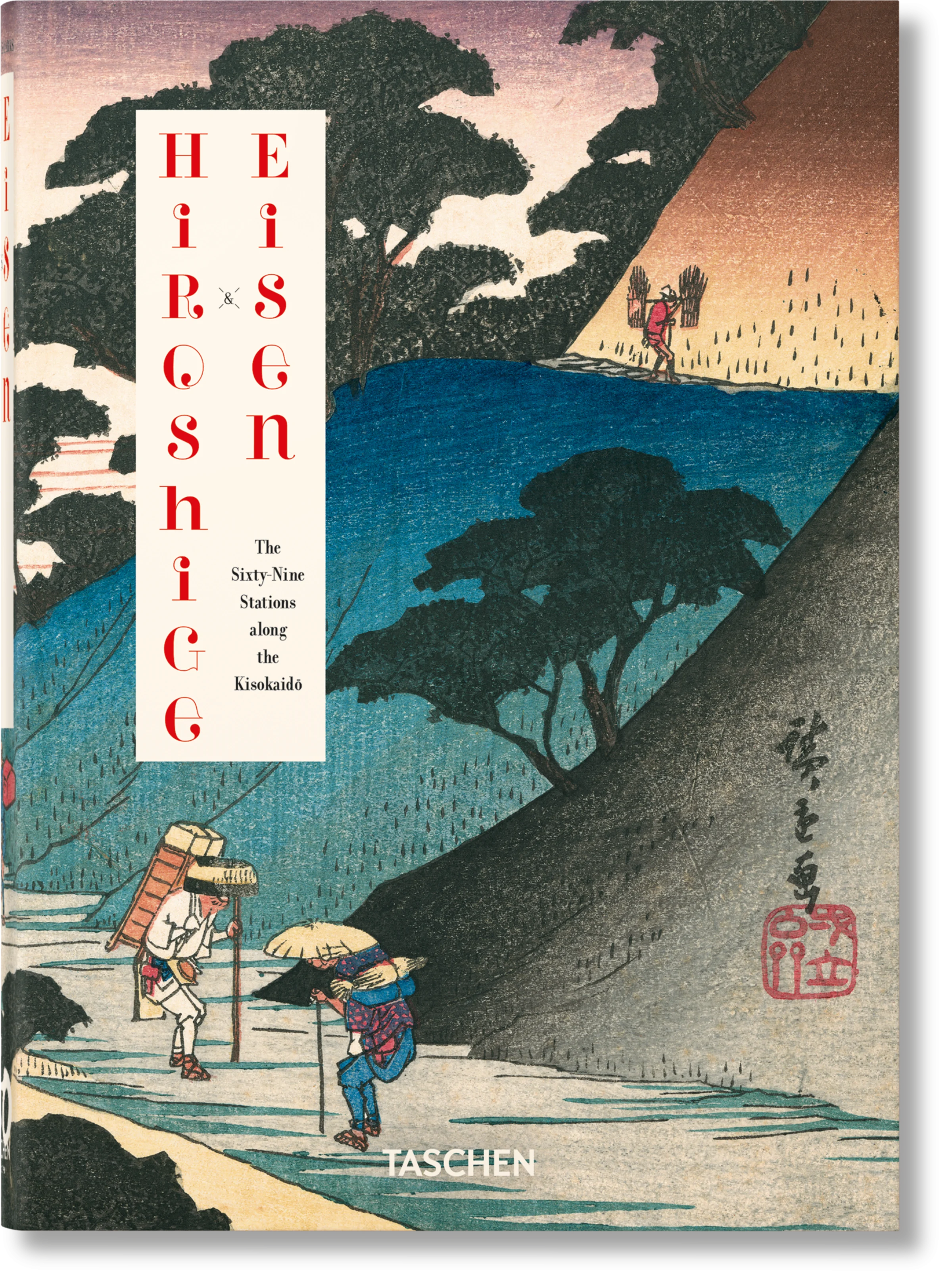 "Hiroshige & Eisen: The Sixty-Nine Stations along the Kisokaido" Book