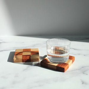 Chelsea Jumbo Hardwood Coasters