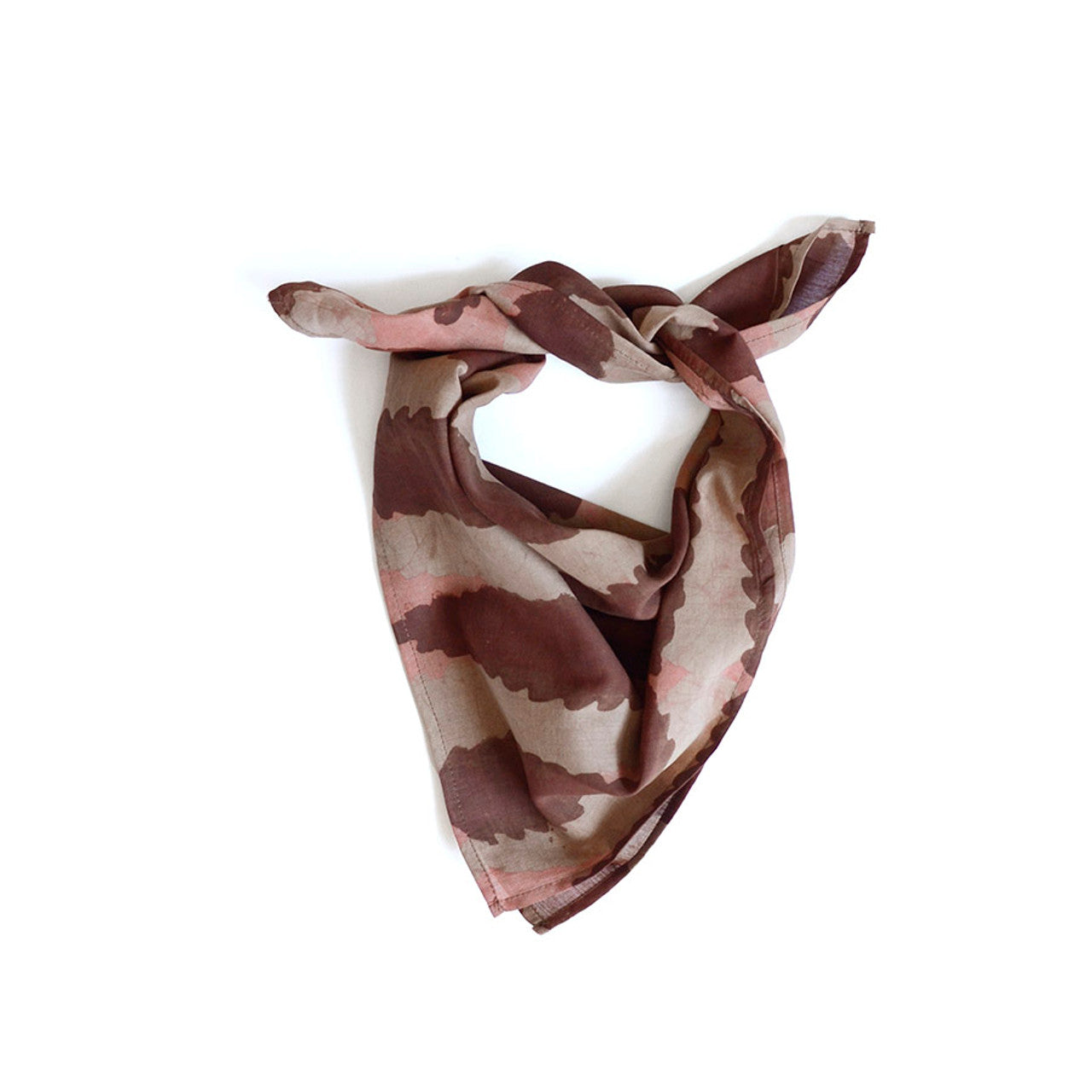 Block Print Bandana  - Square Scarf