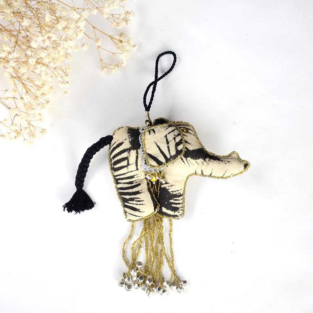 Cotton Elephant - Ornament