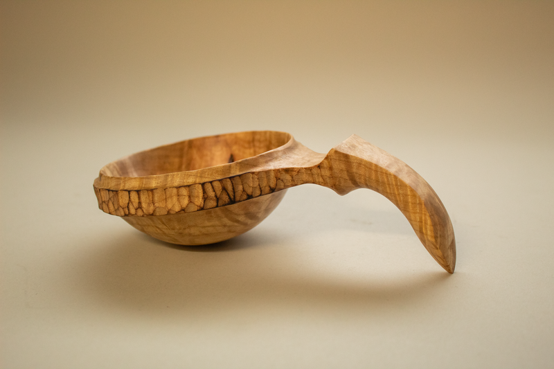 Scoop 4" Shallow Figure Maple