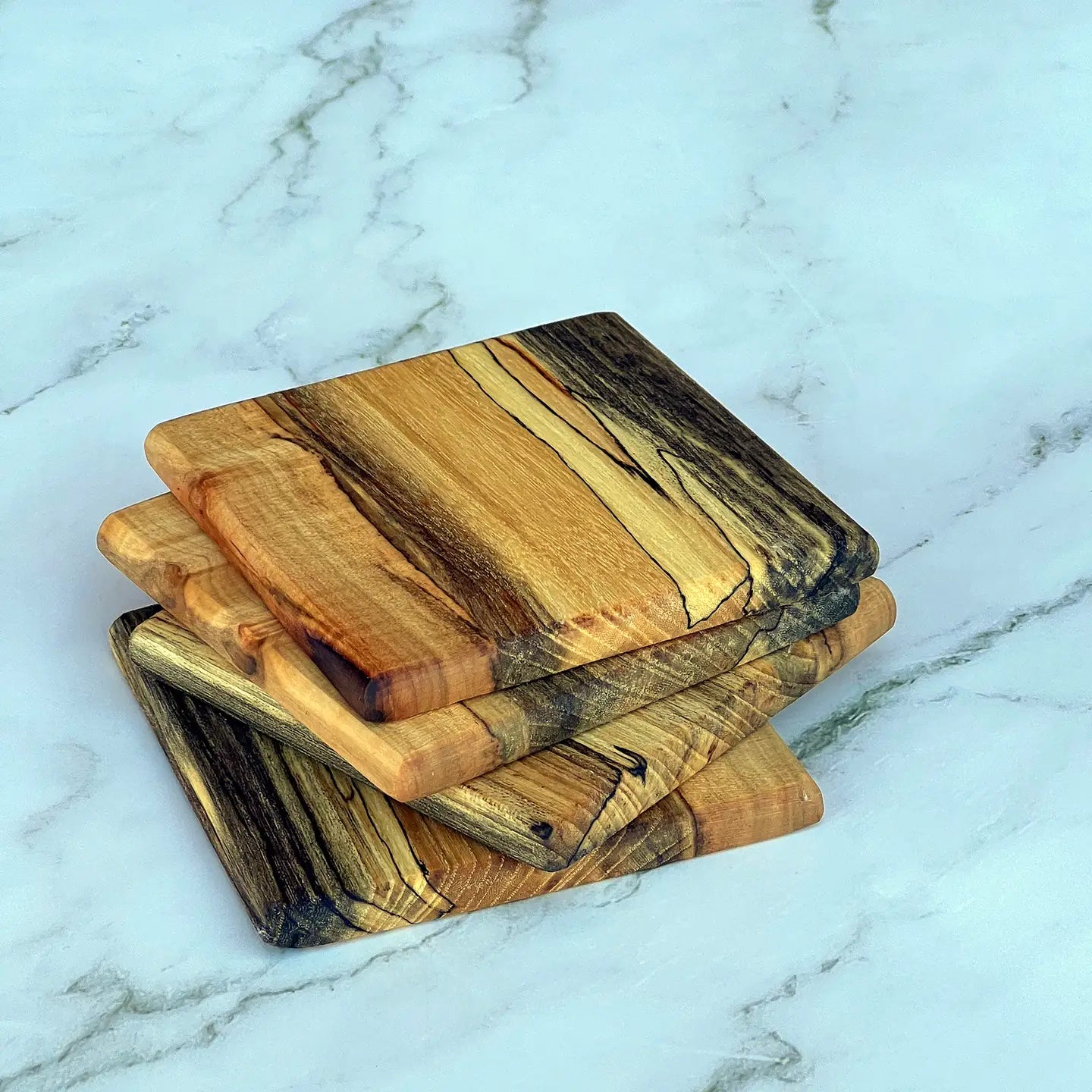 Spalted Maple Wood Coasters