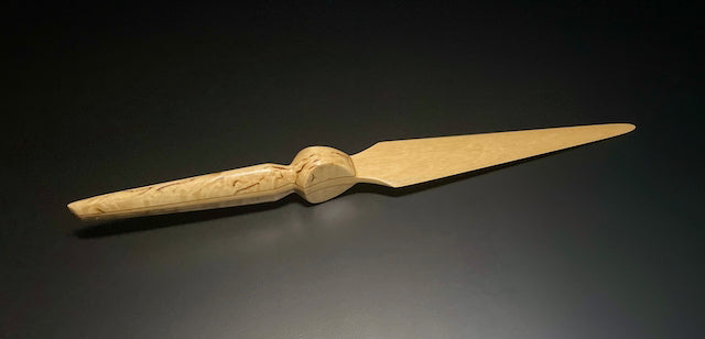 Letter Opener- Oysterwood and Masur Birch