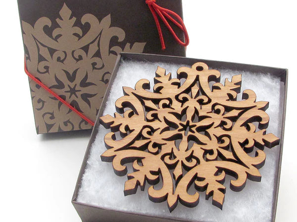 3.5" Snowflake Ornament