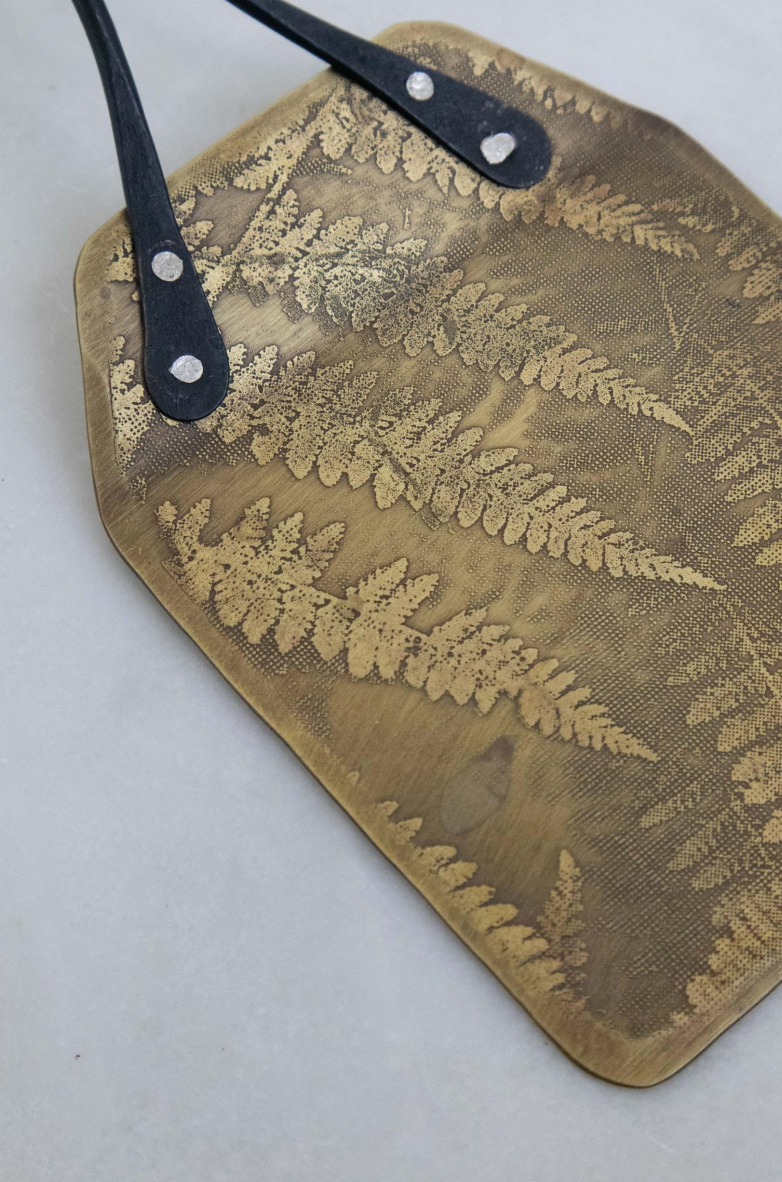 Metal Foliage Spatula - Fern