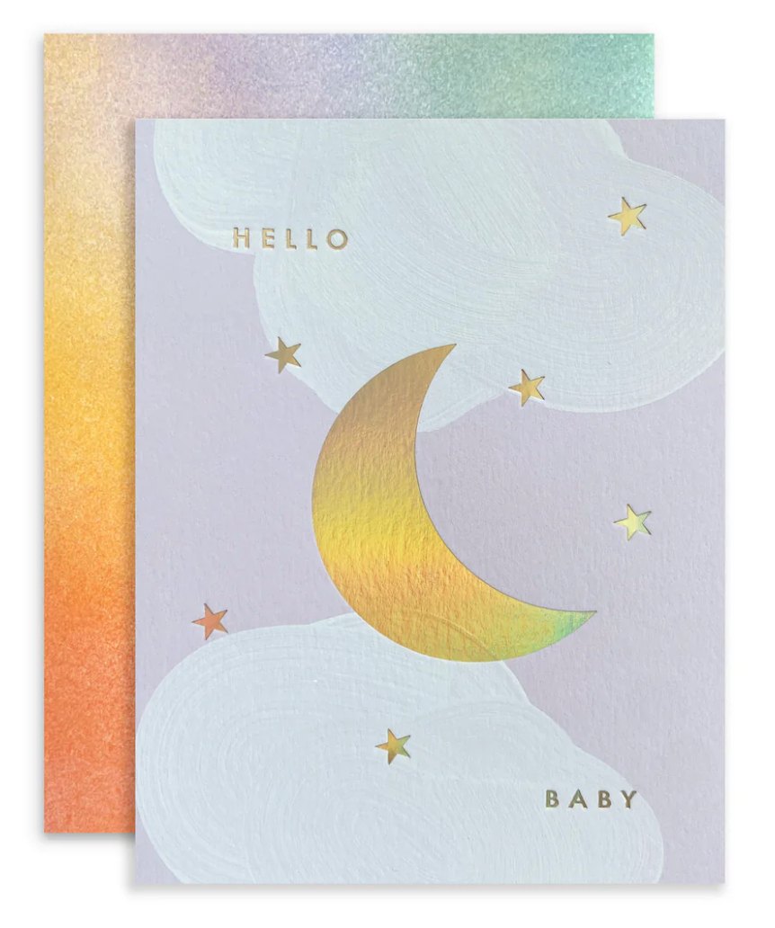 Moon Baby Card