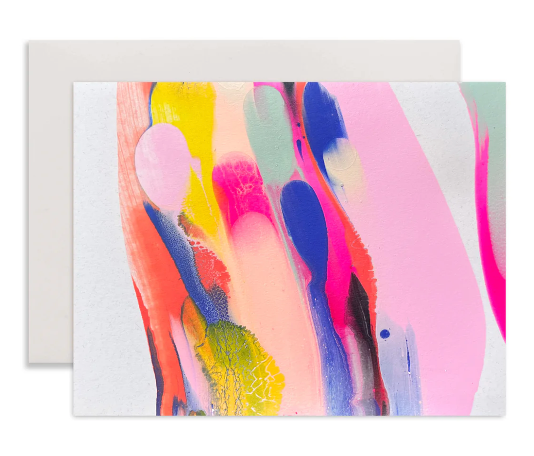 Rainbow Swirl Stationary Set