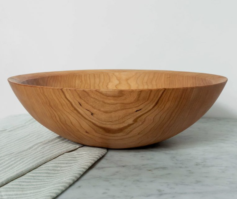 18" Cherry Round Bowl