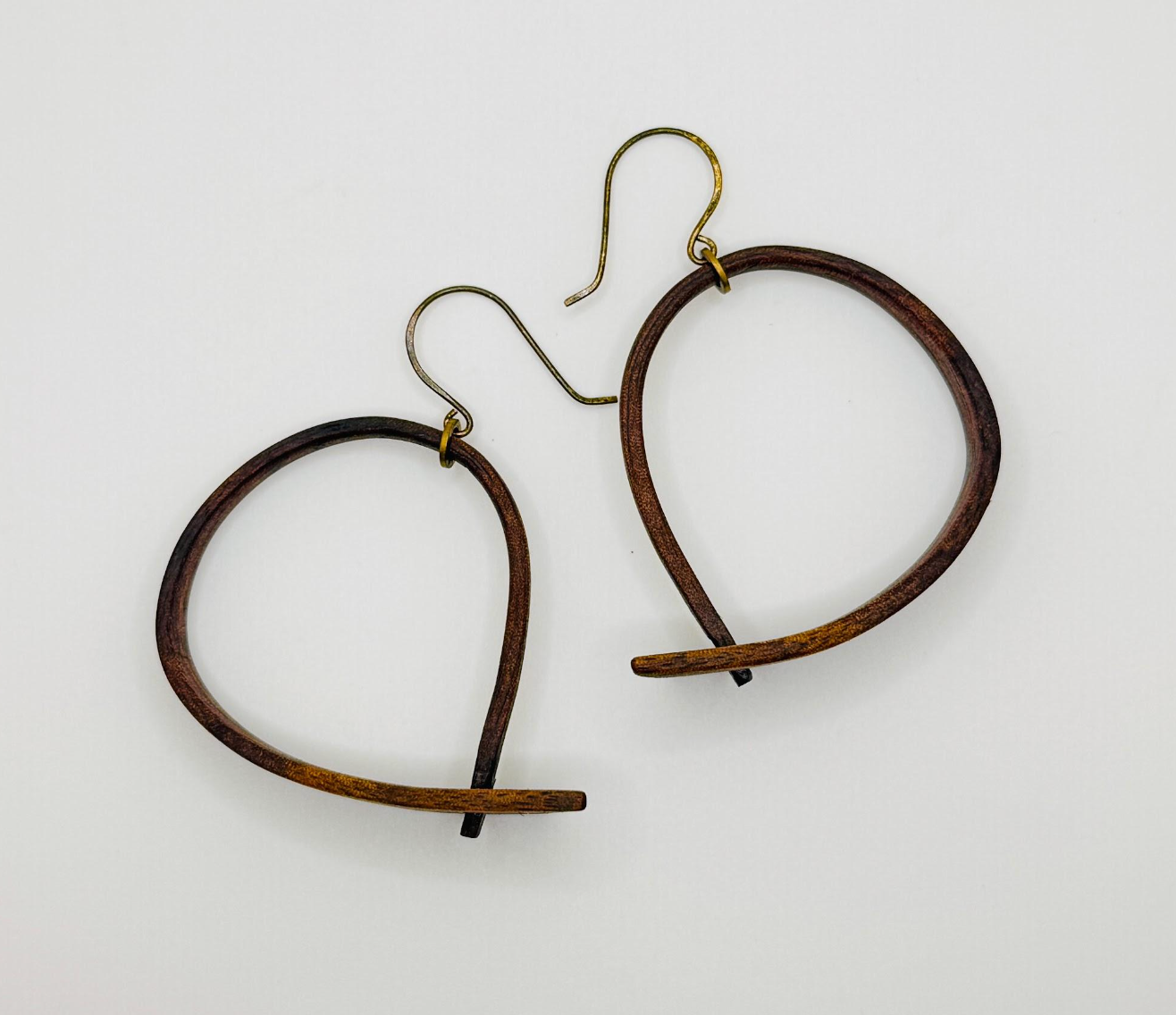 Artemis Walnut Earrings