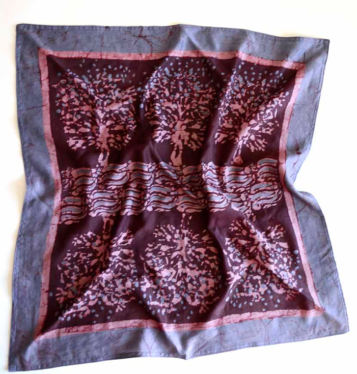 Block Print Bandana - Large