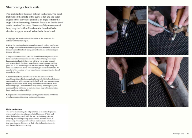 "The Green Wood Carver: Slow Woodcraft for Beginners" Book