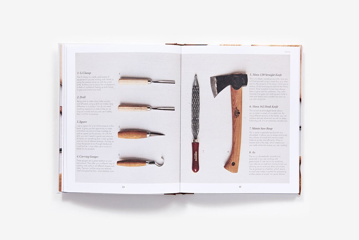 Heirloom Wood: A Modern Guide to Carving Spoons, Bowls, Boards, and other Homewares by Max Bainbridge