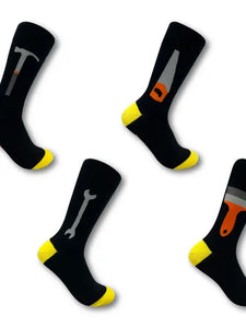 Urban Eccentric Tool Box Socks Gift Set with 4 Pairs