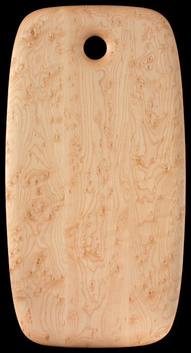 Bird's-eye Maple Bread Board  9.5" x 18"