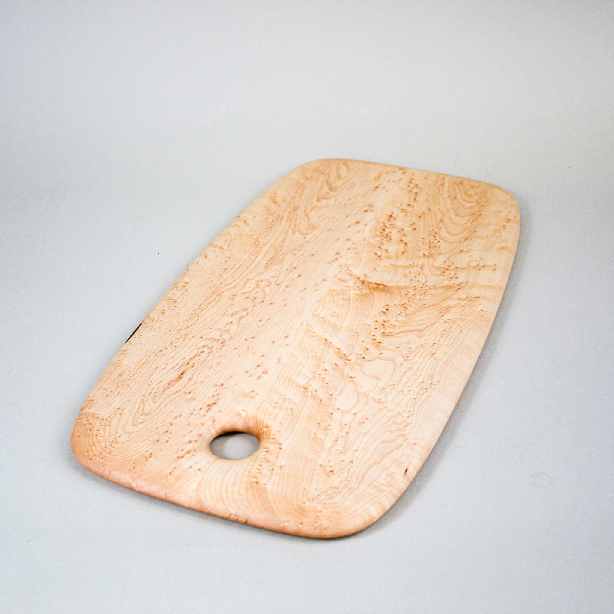 Bird's-eye Maple Bread Board  9.5" x 18"