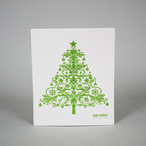 Swedish Dishcloth- Christmas Holiday Tree