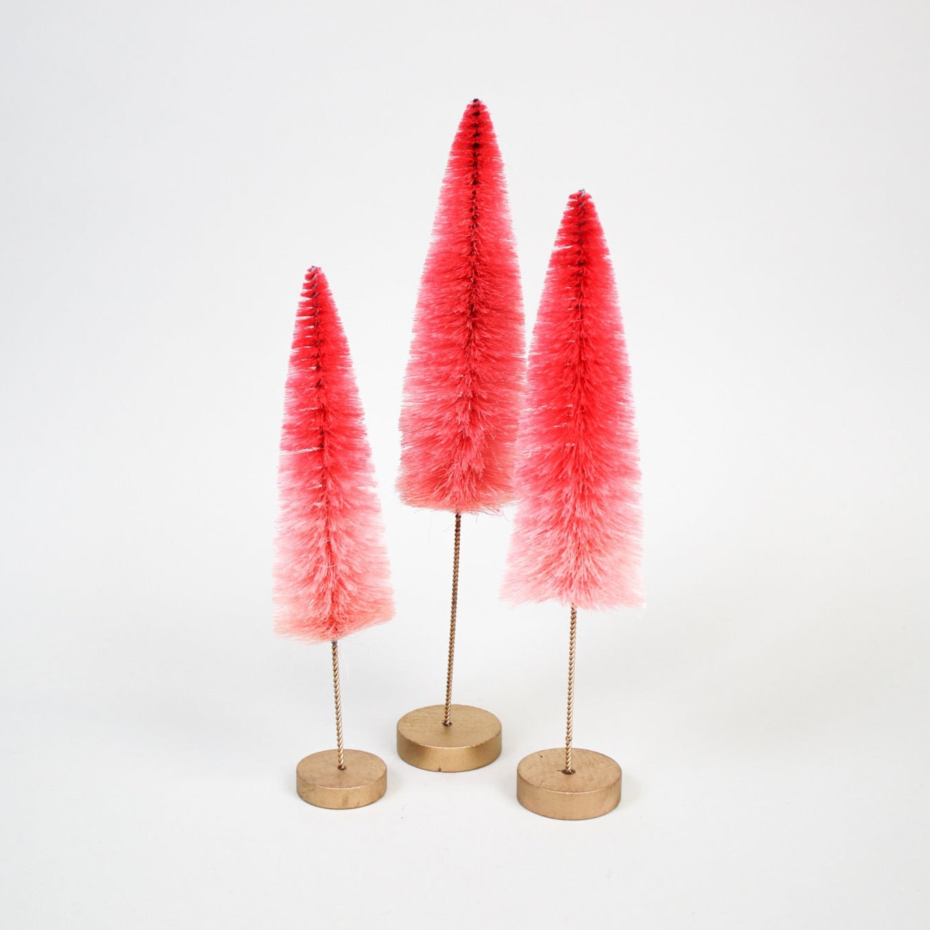 Pink Bottle Brush Trees