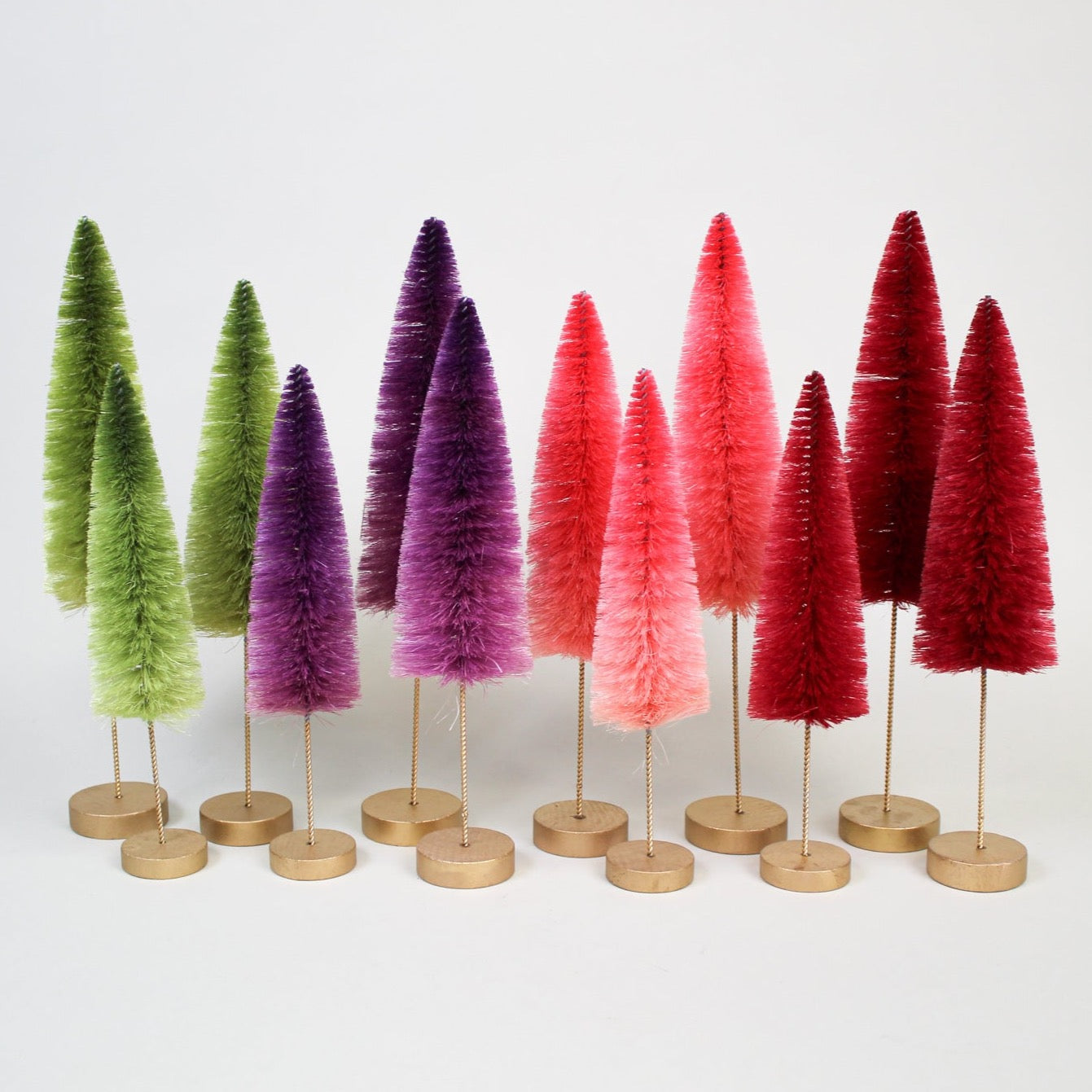 Pink Bottle Brush Trees