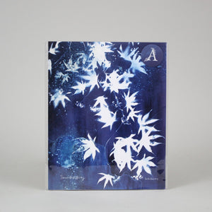 Lake Leaves Cyanotype Art Print