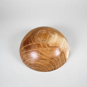 Small Honey Locust Bowl with Colored Pencil Rim