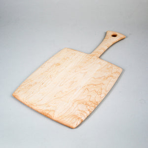 Bird's-eye Maple Bread Board with Handle 7.75" x 15.5"