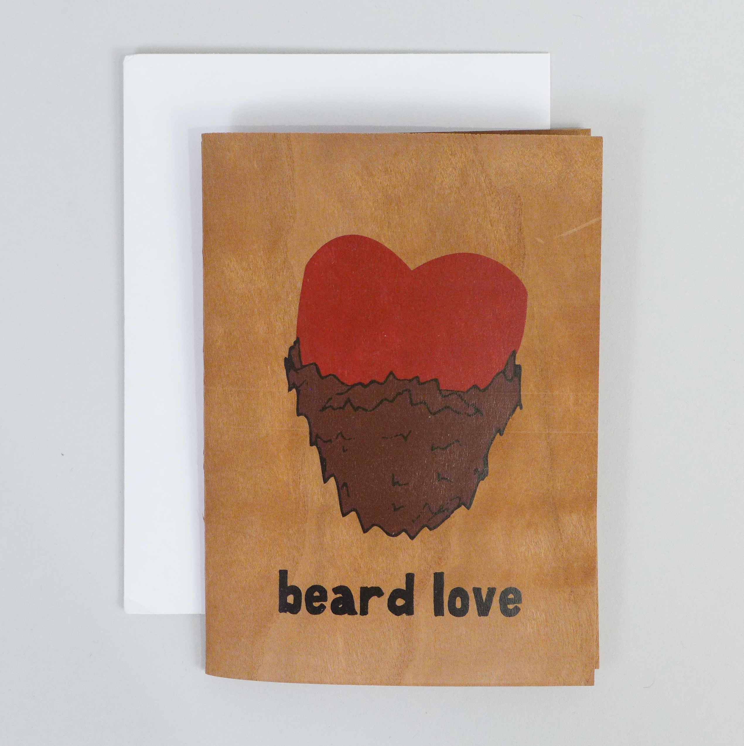 Beard Love Greeting Card