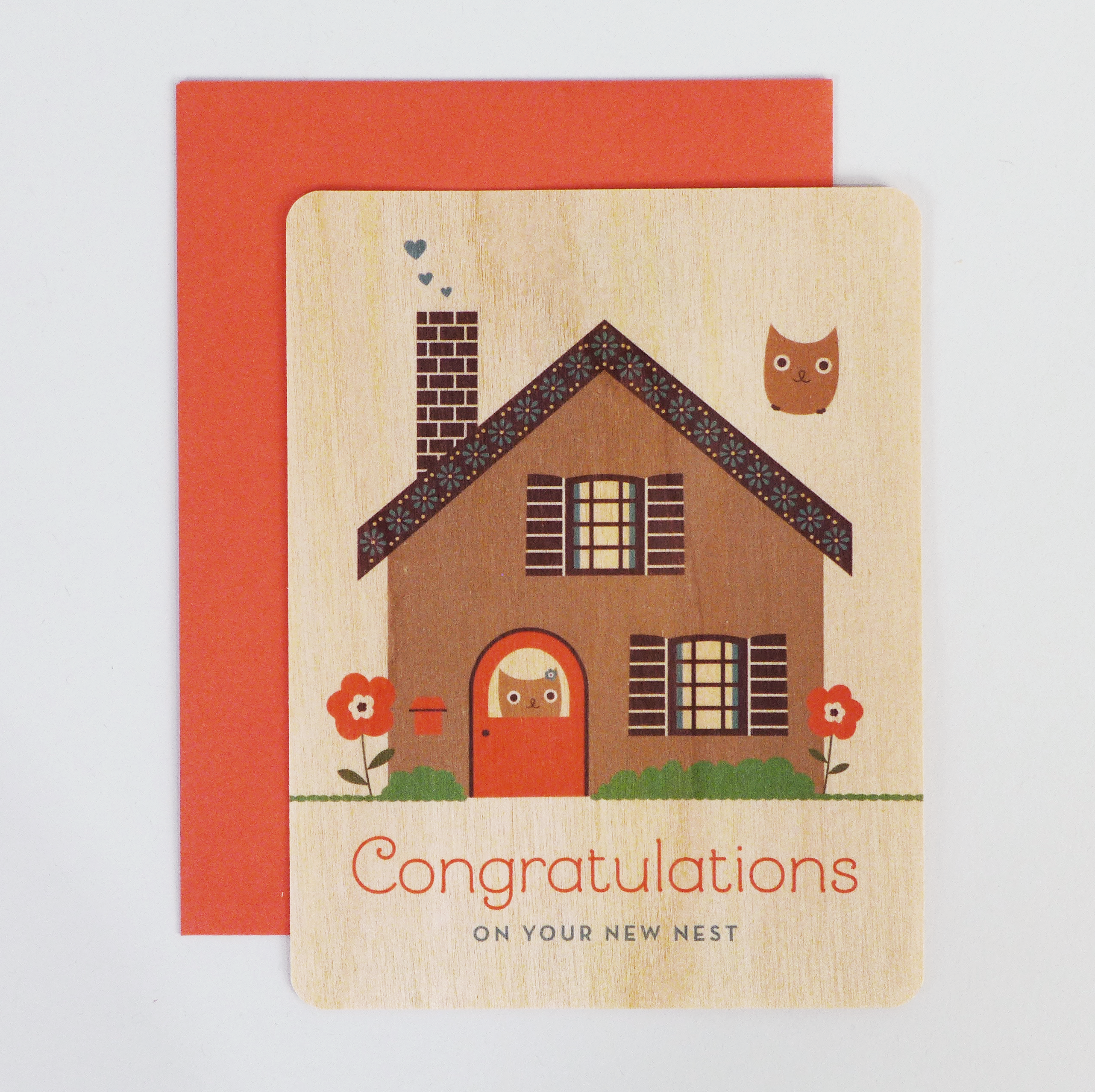 Congratulations on Your New Nest Greeting Card