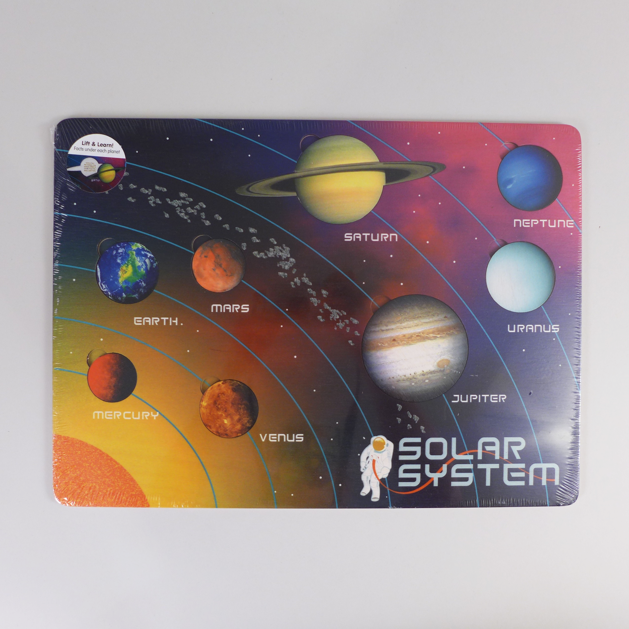 Lift & Learn Solar System Puzzle